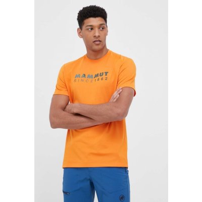 Mammut Športové tričko Trovat Logo oranžové