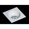 Zápustné - podhľadové svietidlo AZZARDO HUGO 1 downlight white AZ1735