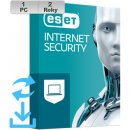 Antivírus ESET Internet Security 1 lic. 24 mes. predĺženie