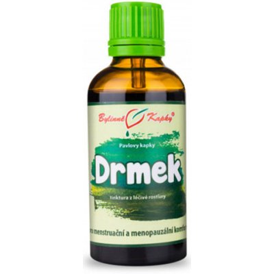 Bylinné kapky Drmek Vitex přírodní progesteron tinktura 50 ml