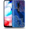 Picasee silikónový prehľadný obal pre Xiaomi Redmi 8 - Kvetinový vzor