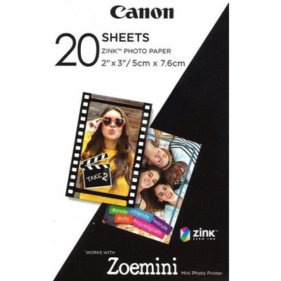 Canon ZINK PAPER ZP-2030 20 ks pro PV-123 3214C002AA - Canon 3214C002
