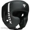 Boxerská prilba - RDX - F6 Kara - čierna/biela