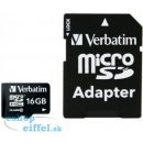 VERBATIM MicroSDHC 16GB 44082