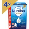 Nutrilon 5 Advanced dojčenské mlieko 4× 1 kg, 35+