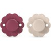 Suavinex Cumlík SX PRO fyziologický 2 ks Wonder 6/18 m Magenta + Mauve