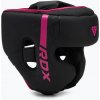 Boxerská prilba RDX F6 Kara Head Guard ružová