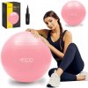 Tréningová lopta / lopta na cvičenie 4FIZJO 65cm - ružová