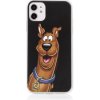 AppleMix Kryt Scooby Doo pre Apple iPhone 11 - gumový - čierny