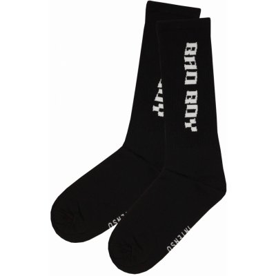 Bad Boy Intenso dark men's high fashion socks čierna