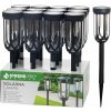 Lampa Strend Pro Garden Elis, solárna, čierna, LED, 7,5x42 cm, Sellbox 12 ks