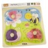 Viga Drevené puzzle - Hmyz