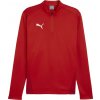 Pánske tričko Puma, TEAMGOAL TRAINING 1/4 ZIP TOP červená,biela XXL