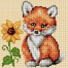 Ariadna Zostava na vyšívanie krížikovým stehom Malwina 15x15cm - č. 1005