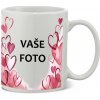 Hrnček s fotkou rámik SRDIEČKA 350 ml FOTOpošta