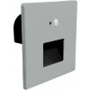 | Brilagi - LED schodiskové svietidlo so senzorom JACK LED/3W/230V 3000/4000/6500K sivá | GXDO095