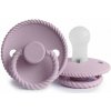 Frigg Okrúhly cumlík frigg rope soft lilac, 0-6m, silikón