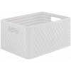 Rotho Úložný box A4 Country 18L bílý