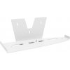 4mount – Wall Mount for PlayStation 5 White + 2× Controller Mount