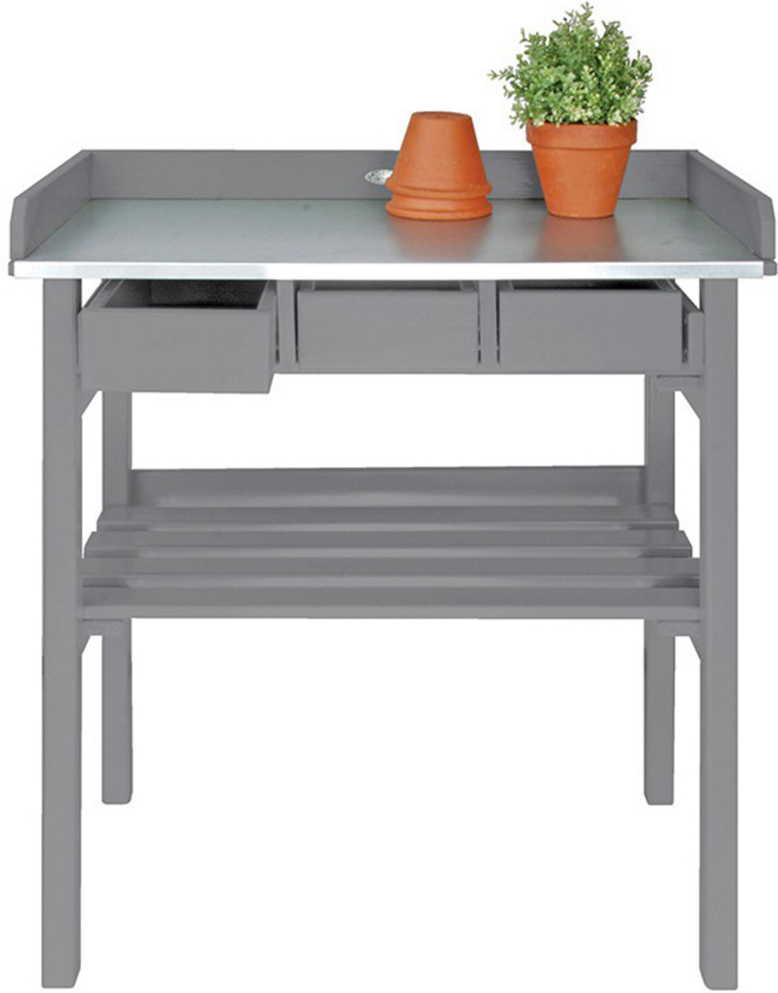 Esschert Design Záhradný pracovný stôl biely CF29W od 126,9 € - Heureka.sk