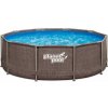 Planet Pool Frame 366 x 99 cm ratan