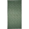 Záves Dark Wonder 245 cm x 140 cm tmavozelený s motívom listov, 2 ks