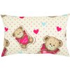 Obdĺžnikový vankúš medvedíky