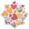 SERVÍTKY SRDCE 20 KS 33 X 33