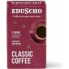 Káva, pražená, mletá, 250 g, EDUSCHO Classic Strong