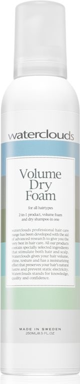 Waterclouds Volume Dry Foam pěna pro objem a suchý šampon 250 ml