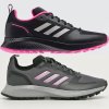 ADIDAS Runfalcon 2.0 TRAIL dámska trailová bežecká obuv čierno-ružová 5
