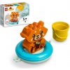LEGO® DUPLO® 10964 Legrace vo vani: Plávajúca panda červená