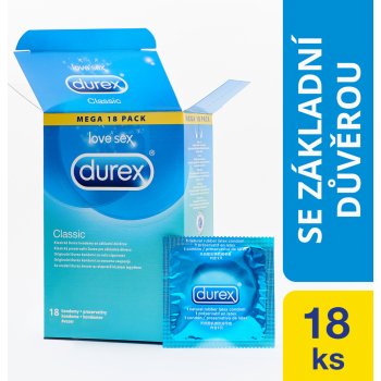 Durex Classic 18 ks od 5,99 € - Heureka.sk