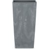 Prosperplast Kvetináč s vložkou Urbi Square 22 x 42 x 22 cm Š x V x H, antracitová/betón