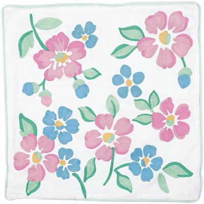 Green Gate bavlna Athea White Embroidery 50 x 50 cm