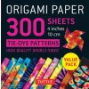 Origami Paper 300 sheets Tie-Dye Patterns 4
