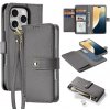 DUX 86743 DUX LAWA Ochranný kryt a peňaženkové puzdro 2v1 Apple iPhone 16 Pro Max šedý