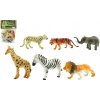 Teddies Zvieratká safari ZOO 6ks 10cm