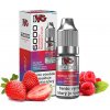 10ml Strawberry Raspberry Crush IVG 6000 Salt e-liquid, obsah nikotínu 20 mg