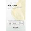 Some By Mi Real Honey Luminous Care Mask plátenná pleťová maska s medom 20 g 1 kus