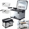 Olejová fritéza 4L 2000W INOX 3 koše Termostat Okno Náhľad