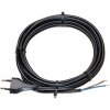brennenstuhl® 1160128 Plastový pripojovací kábel na použitie v interiéri - čierny