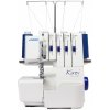 JUKI MO - 204 (Overlock JUKI Kirei MO 204 D je kvalitný 2, 3 a 4-nitný overlock do domácnosti s automatickým lemovaním a nastaviteľnou šírkou orezu.)