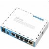 RouterBoard Mikrotik RB951Ui-2nD hAP, CPU 650MHz, 5x LAN, 2.4Ghz 802.11b/g/n, USB, 1x PoE out, case