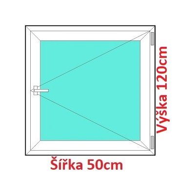Soft Plastové okno 50x120 cm, otváravé od 134,39 € - Heureka.sk