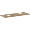 Hansgrohe Xelu Q doska 136 x 55 x 1,6 cm prírodný dub 54125230