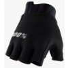 100% rukavice Exceeda Solid Black 100% 10021-100