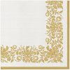 Airlaid servítky Golden ornament 40x40cm