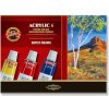 Koh-i-noor 162701/6 – súprava akrylových farieb 6× 16 ml
