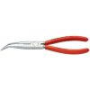 KNIPEX kliešte polguľaté zahnuté 200mm 2621200